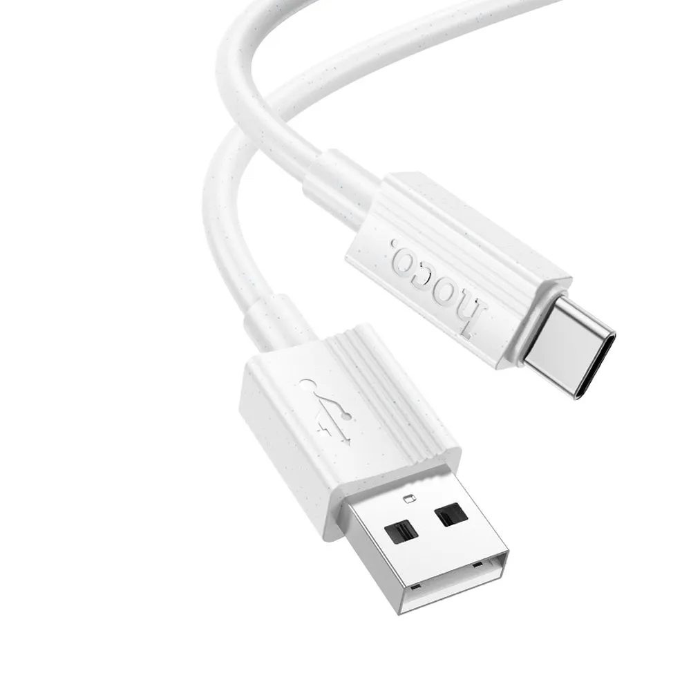 Dátový a nabíjací kábel USB-A - USB-C HOCO X107, 18W, 1m, Biela