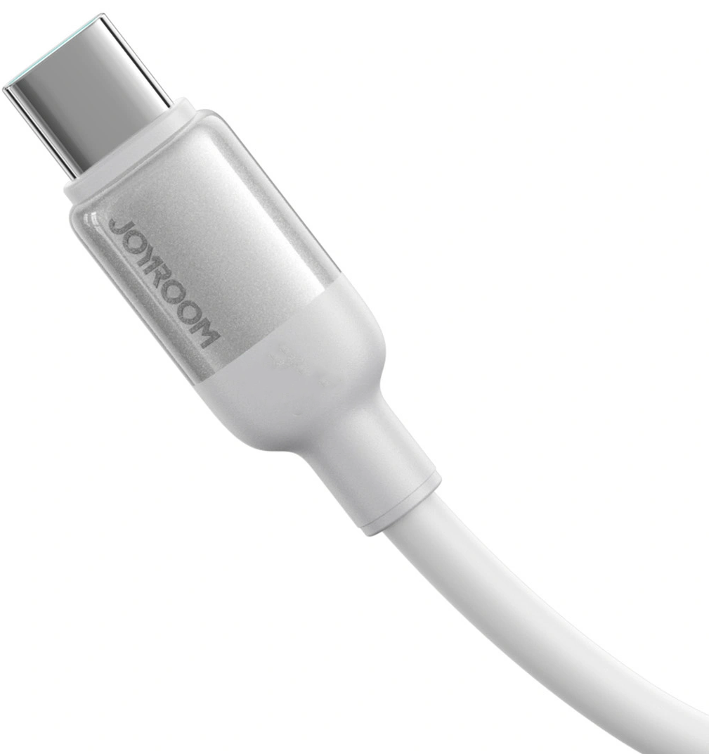 Dátový a nabíjací kábel USB-A - USB-C Joyroom S-A62 Lively, 18W, 1,2 m, biely