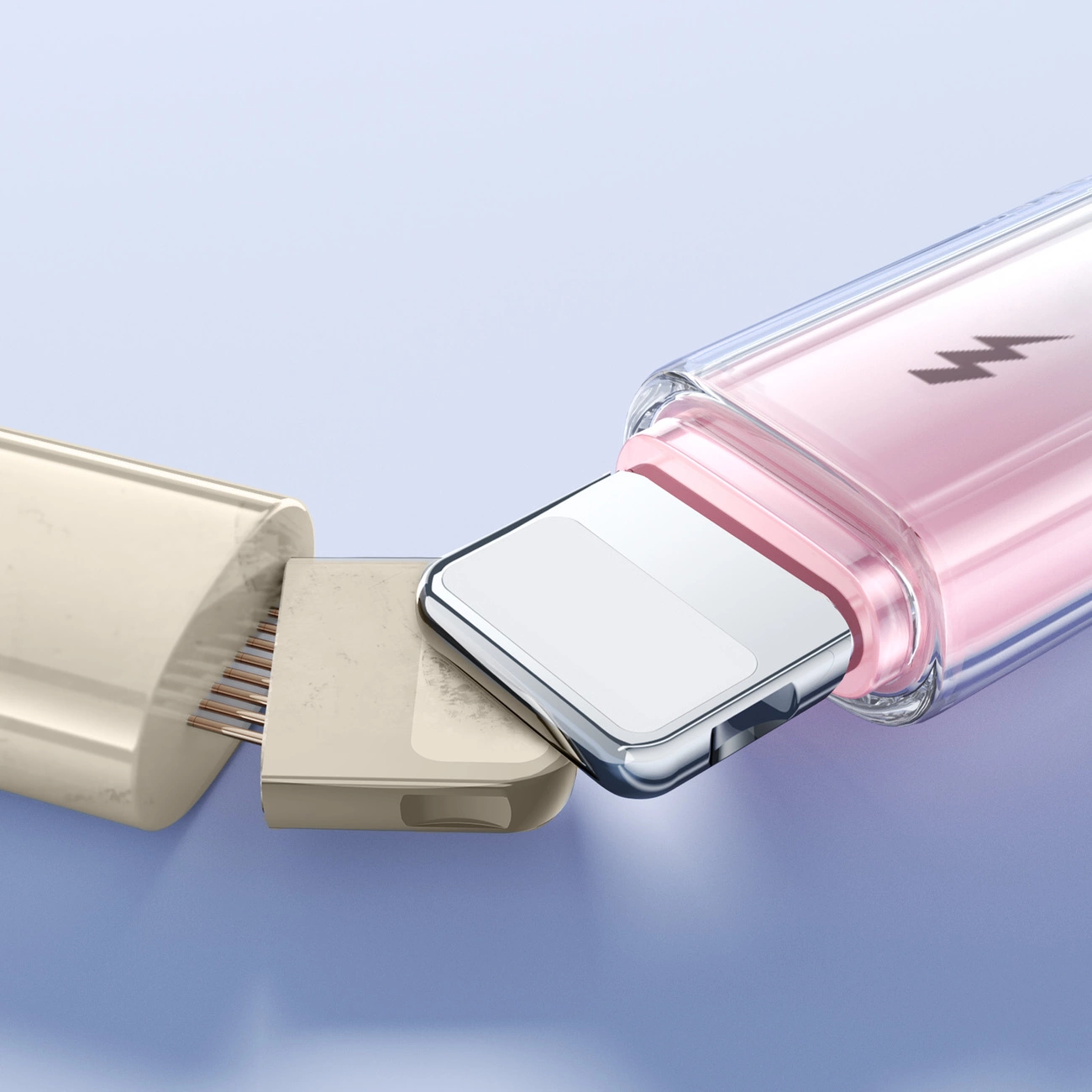 Dátový a nabíjací kábel USB-A - Lightning Joyroom S-A42, 18W, 1,2 m, biely