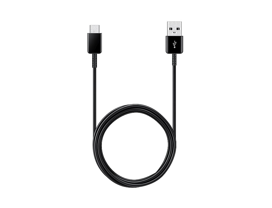 Dátový a nabíjací kábel USB-A - USB-C Samsung 2-Pack, 25W, 1.5m, čierny EP-DG930MBEGWW