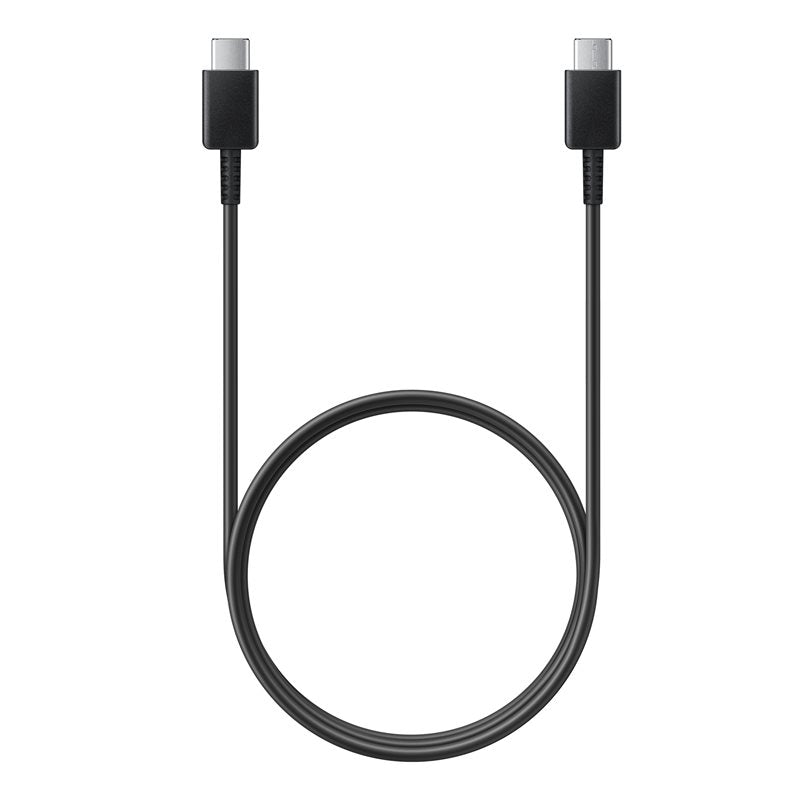 Dátový a nabíjací kábel USB-C - USB-C Samsung EP-DA705, 25W, 1m, čierny EP-DA705BBEGWW