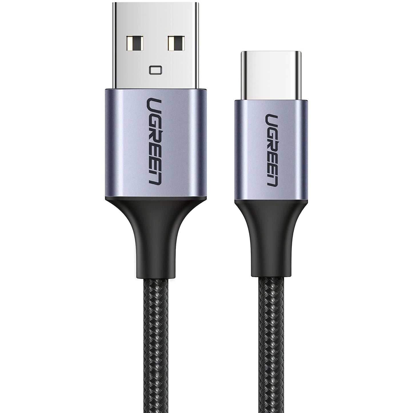 Dátový a nabíjací kábel USB-A - USB-C UGREEN US288, 18 W, 3 m, čierny