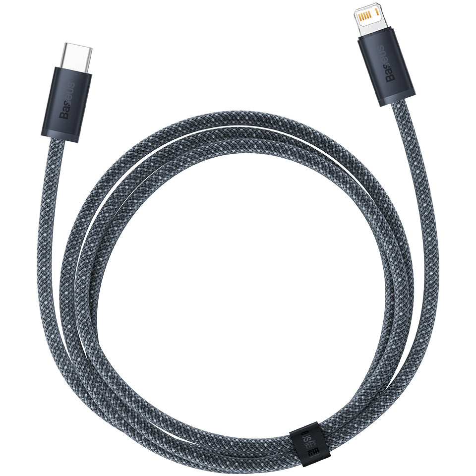 Dátový a nabíjací kábel USB-C - Lightning Baseus Dynamic Series, 20W, 1m, Sivý CALD000016