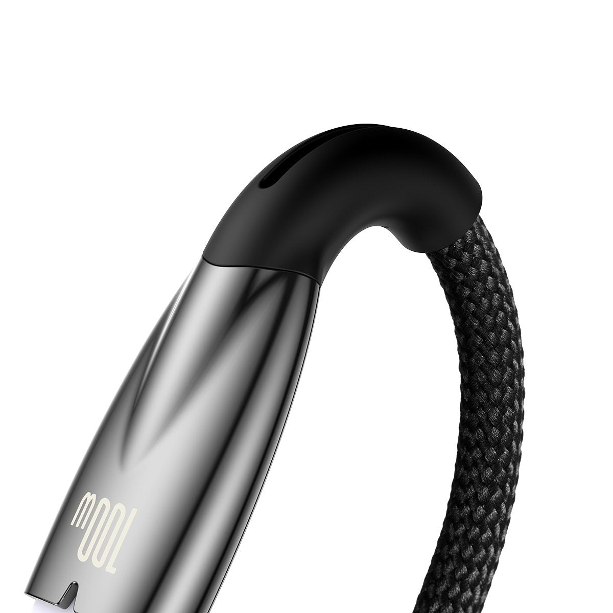 Dátový a nabíjací kábel USB-A na USB-C Baseus Glimmer Series, 100 W, 2 m, čierny CADH000501 CADH000501