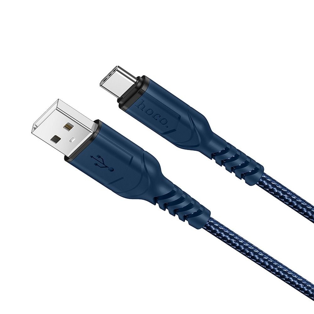 Dátový a nabíjací kábel USB-A - USB-C HOCO X59 Victory, 18W, 1m, Modrý