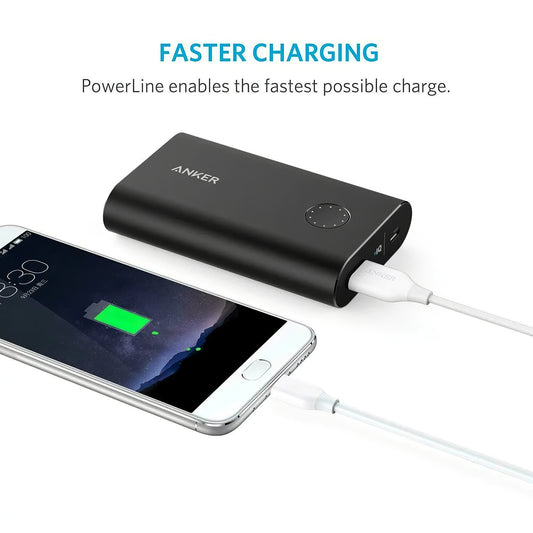 Dátový a nabíjací kábel Anker PowerLine z USB-A na USB-C, 18 W, 0,9 m, biely A8163021
