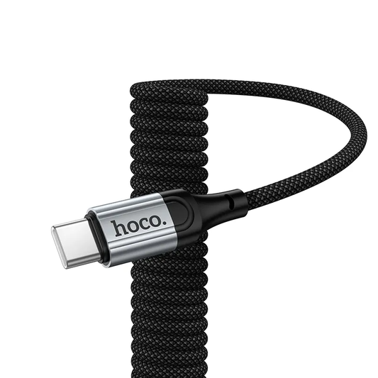 Dátový a nabíjací kábel USB-C - USB-C HOCO X121, 60W, 1.5m, čierny