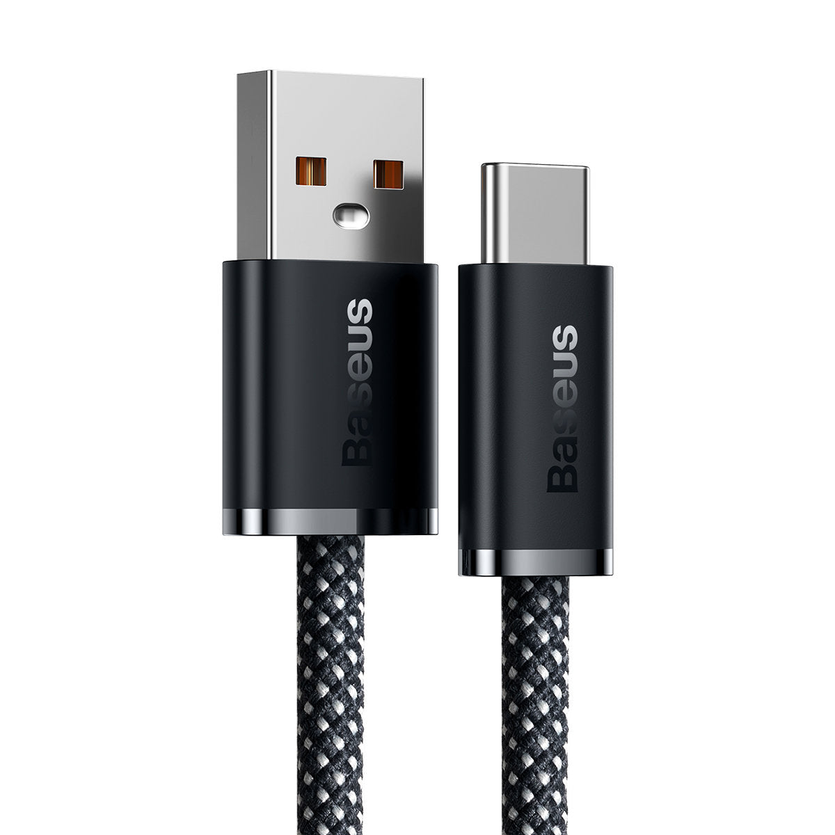 Dátový a nabíjací kábel USB-A - USB-C Baseus Dynamic Series, 100 W, 1 m, sivý CALD000616