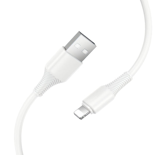Dátový a nabíjací kábel USB-A - Lightning HOCO X120, 18W, 1m, Biela