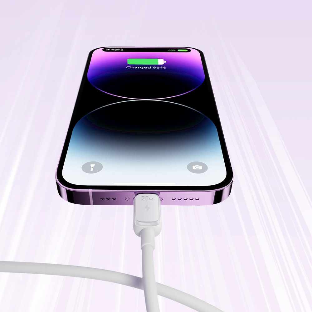 Dátový a nabíjací kábel USB-C - Lightning Joyroom S-A14, 30W, 1.2m, Biela