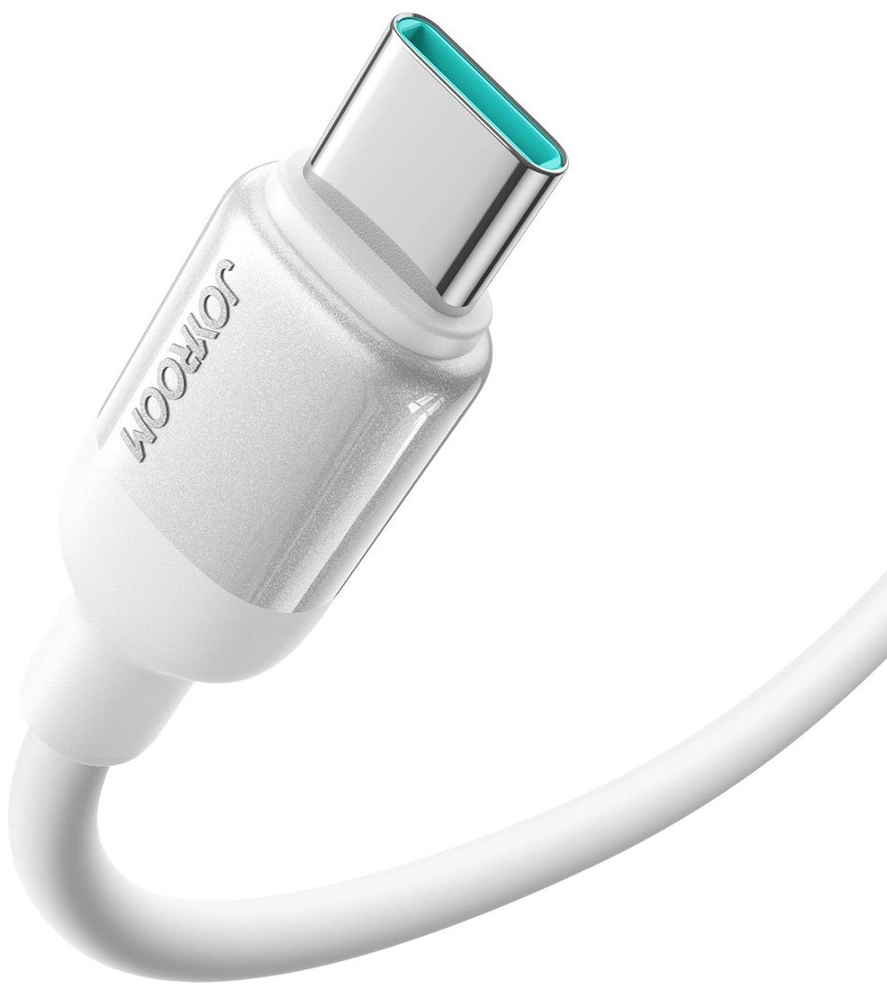 Dátový a nabíjací kábel USB-C - USB-C Joyroom S-A62 Lively, 60W, 1,2 m, biely