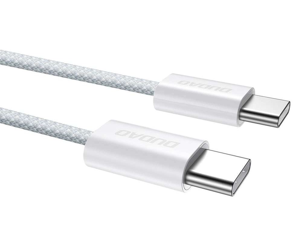 Dátový a nabíjací kábel USB-C - USB-C Dudao L6C, 30W, 2m, modrý