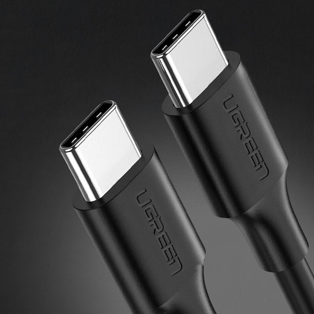 Dátový a nabíjací kábel USB-C - USB-C UGREEN US286, 60W, 1.5m, čierny
