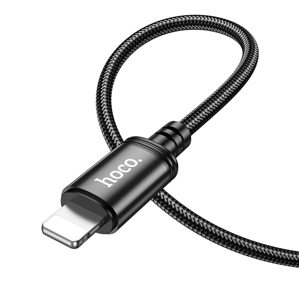 Dátový a nabíjací kábel USB-A - Lightning HOCO X89, 18W, 2m, čierny