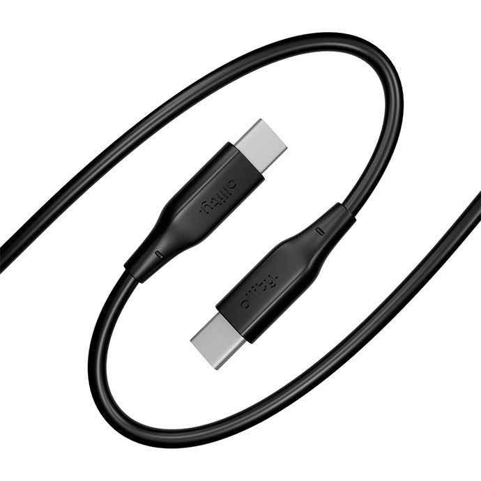 Dátový a nabíjací kábel USB-C - USB-C Allity. AUC-02, 100W, 2m, čierny