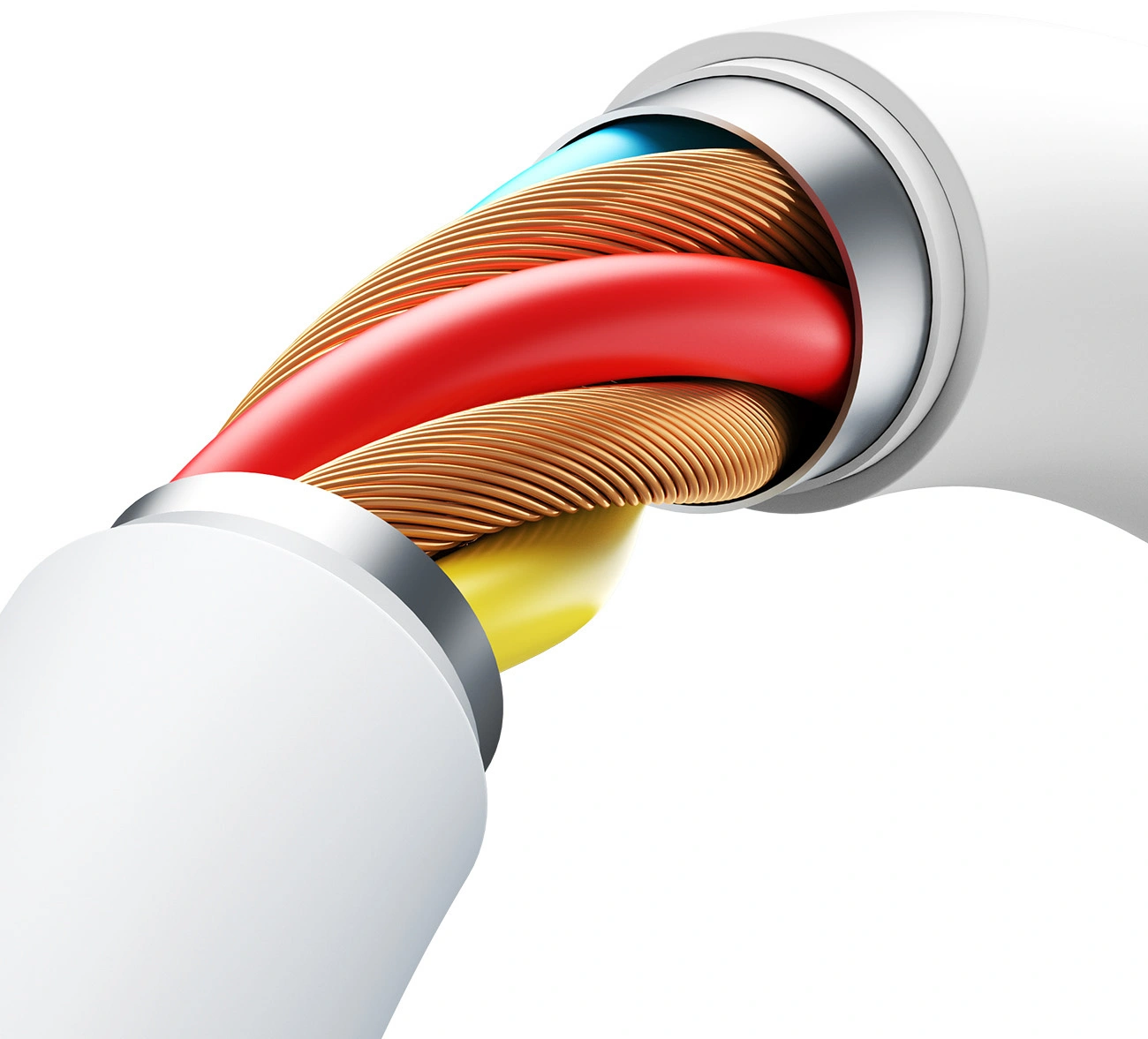 Dátový a nabíjací kábel USB-C - USB-C Joyroom S-A62 Lively, 60W, 1,2 m, biely