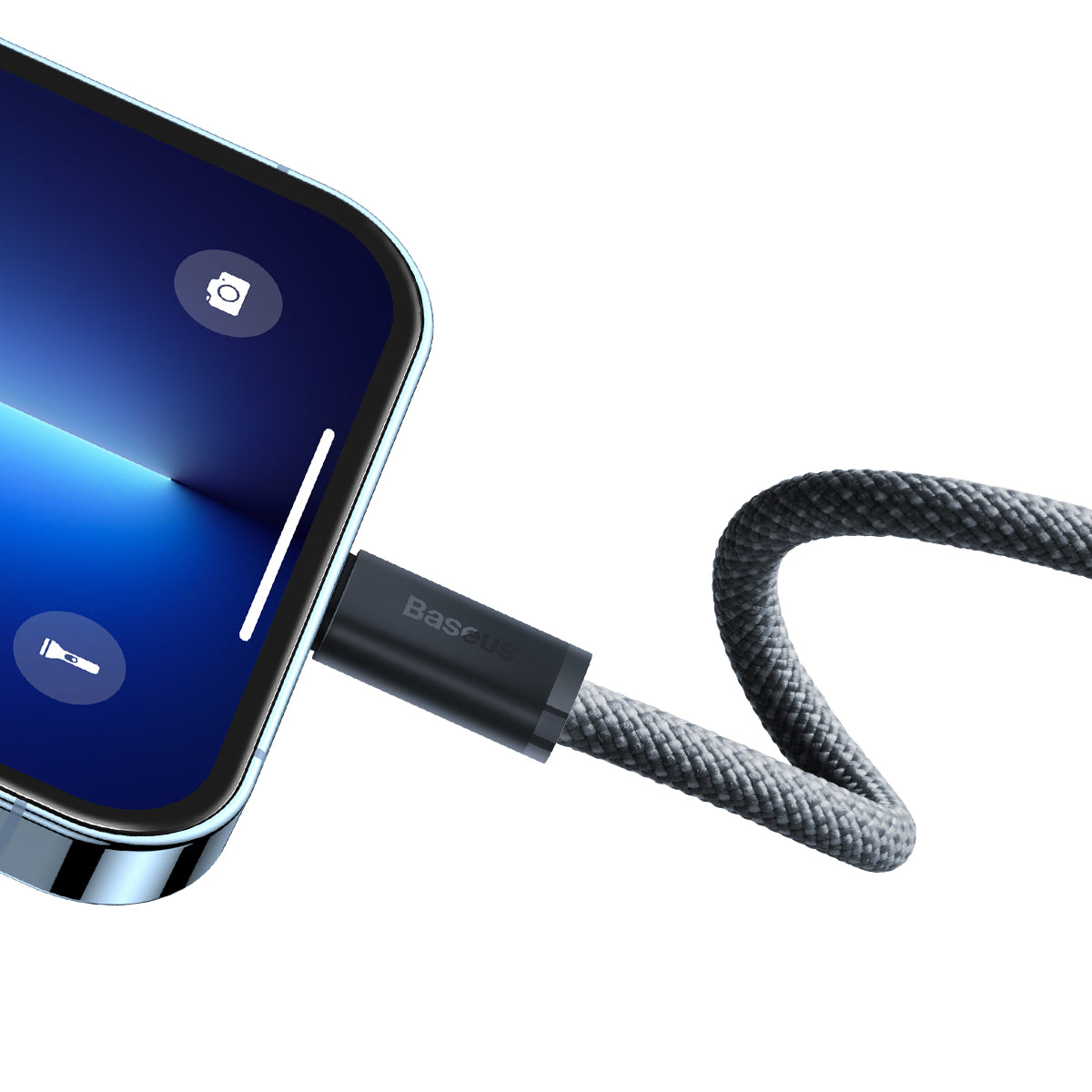 Dátový a nabíjací kábel USB-C - Lightning Baseus Dynamic Series, 20W, 1m, Sivý CALD000016