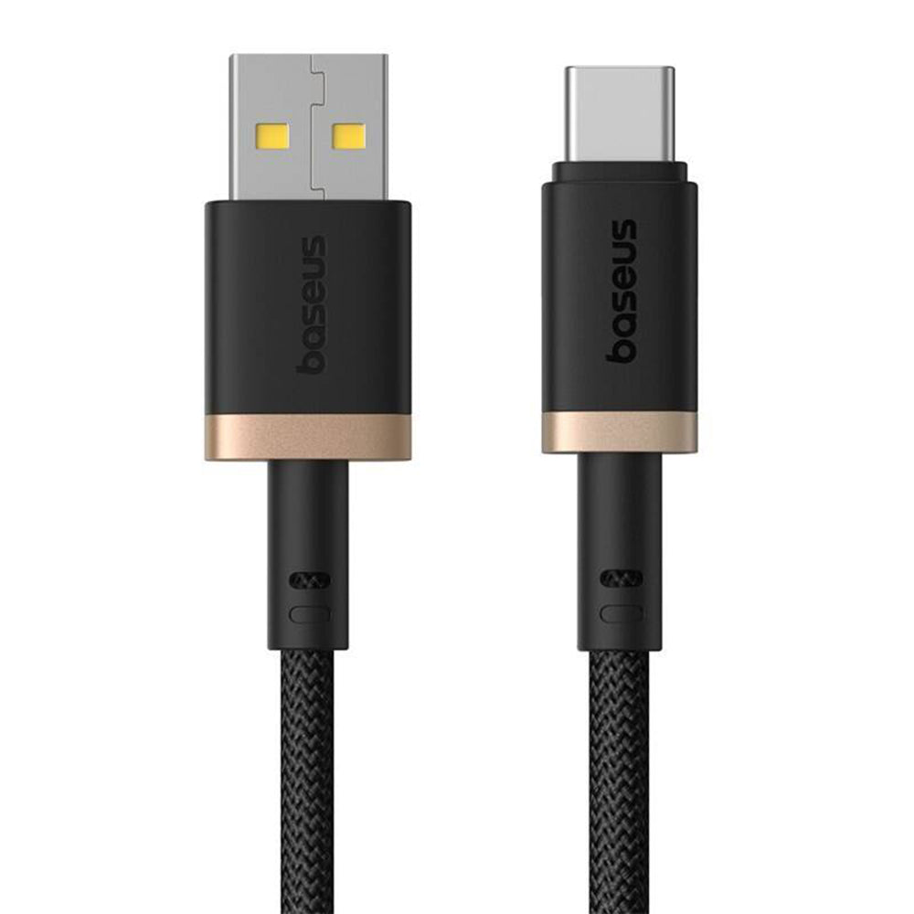 Dátový a nabíjací kábel USB-A - USB-C Baseus Dura Series, 60W, 2m, Zlatý P10377802U01-02