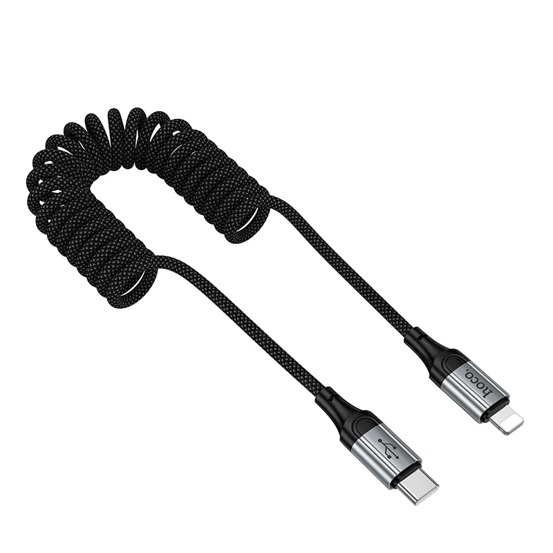 Dátový a nabíjací kábel USB-C - Lightning HOCO X121, 27W, 1,5m, čierny
