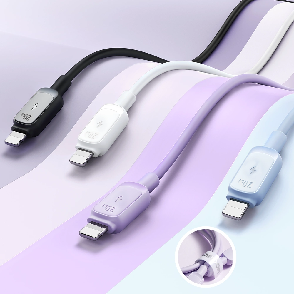 Dátový a nabíjací kábel USB-C - Lightning Joyroom S-A14, 30W, 1.2m, Biela