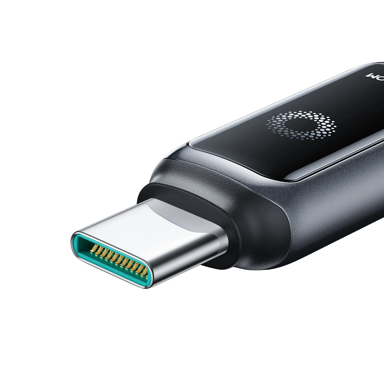 Dátový a nabíjací kábel USB-C - Lightning Joyroom S-A55 StarFlight Display, 30W, 1.2m, čierny