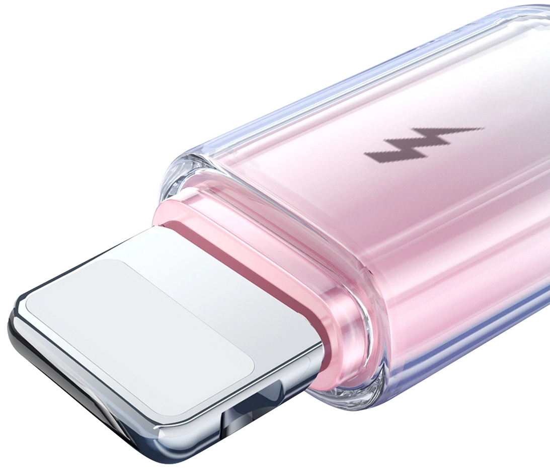 Dátový a nabíjací kábel USB-A - Lightning Joyroom S-A42, 18W, 1,2 m, biely