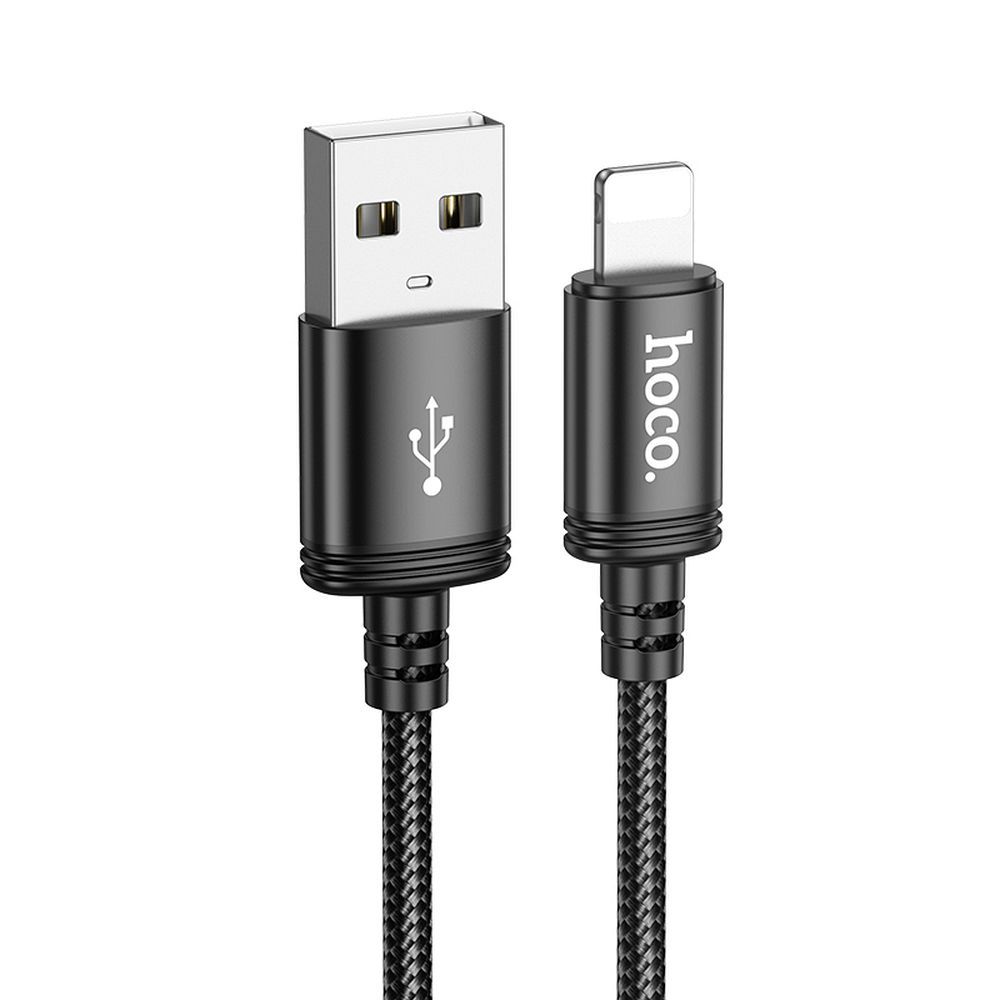 Dátový a nabíjací kábel USB-A - Lightning HOCO X89, 18W, 2m, čierny