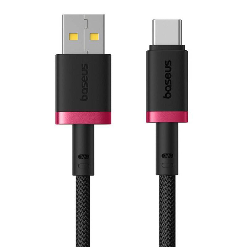 Dátový a nabíjací kábel USB-A - USB-C Baseus Dura Series, 60W, 1m, Červený P10377802U01-01