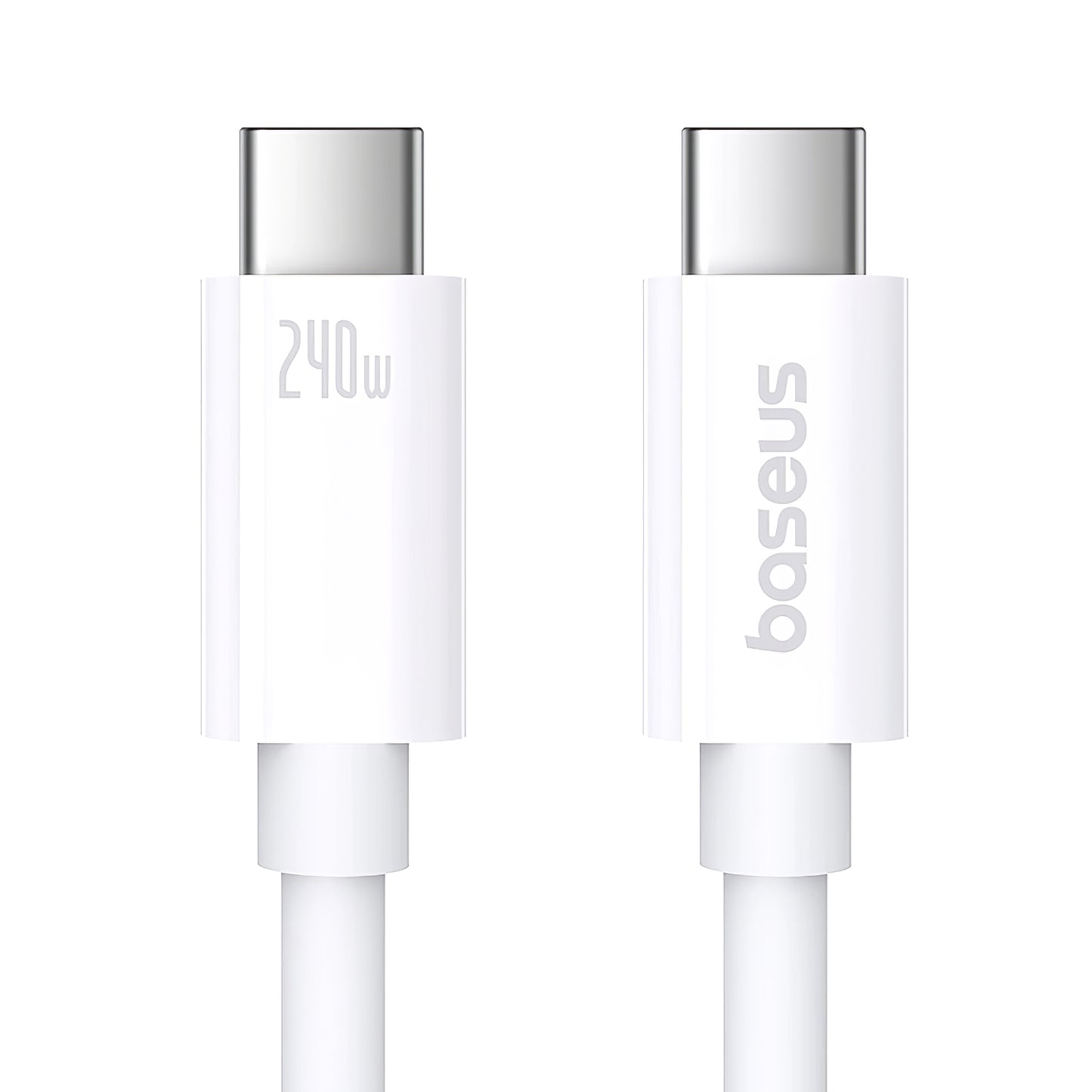 Dátový a nabíjací kábel USB-C - USB-C Baseus Superior Series 2, 240 W, 1 m, biely P10365200211-02