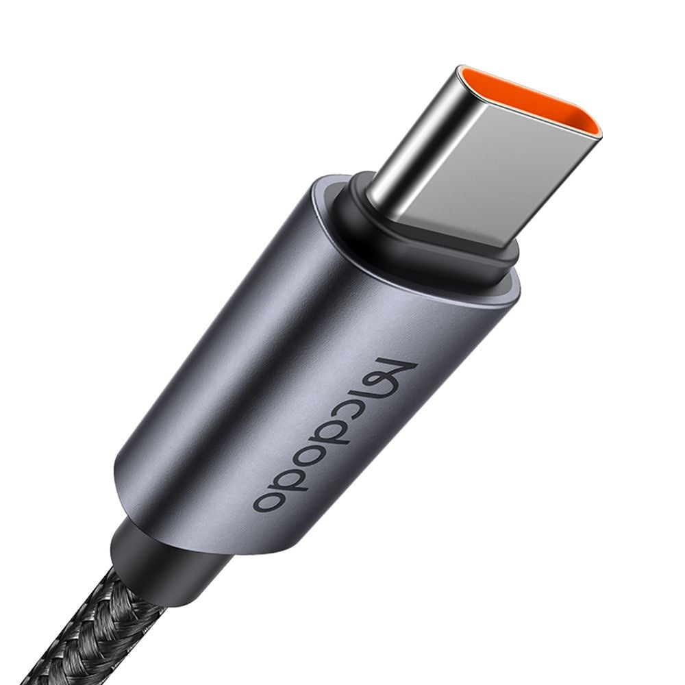 Dátový a nabíjací kábel USB-C - Lightning McDodo CA-6570 Display, 36W, 1.2m, čierny