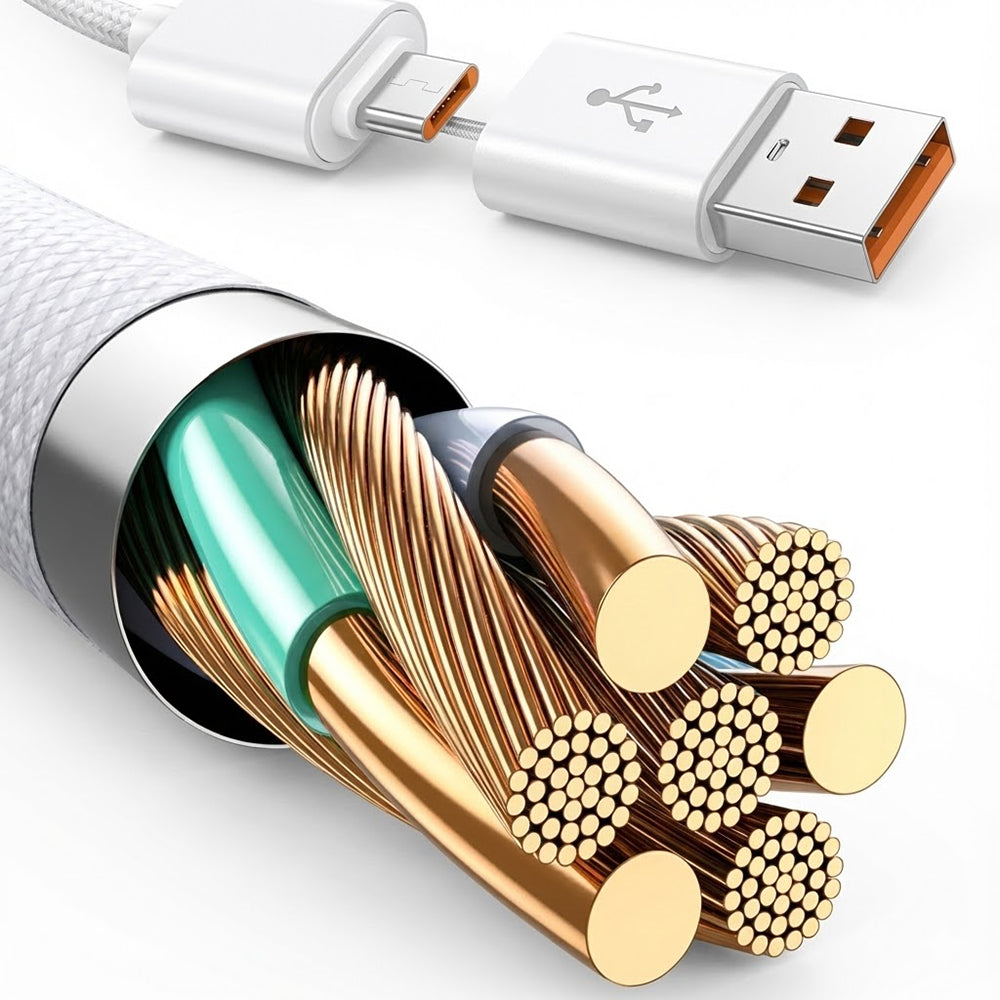 Dátový a nabíjací kábel USB-C / USB-A - USB-C / Lightning Lito LD21, 100W, 1m, čierny