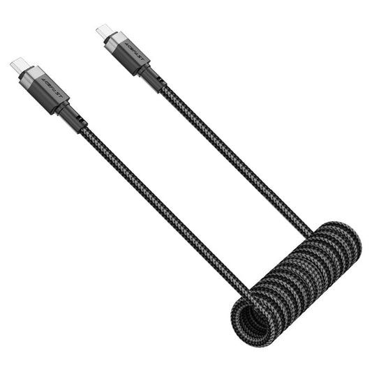 Dátový a nabíjací kábel USB-C - USB-C Acefast C14-03, 60W, 1,2m, čierny