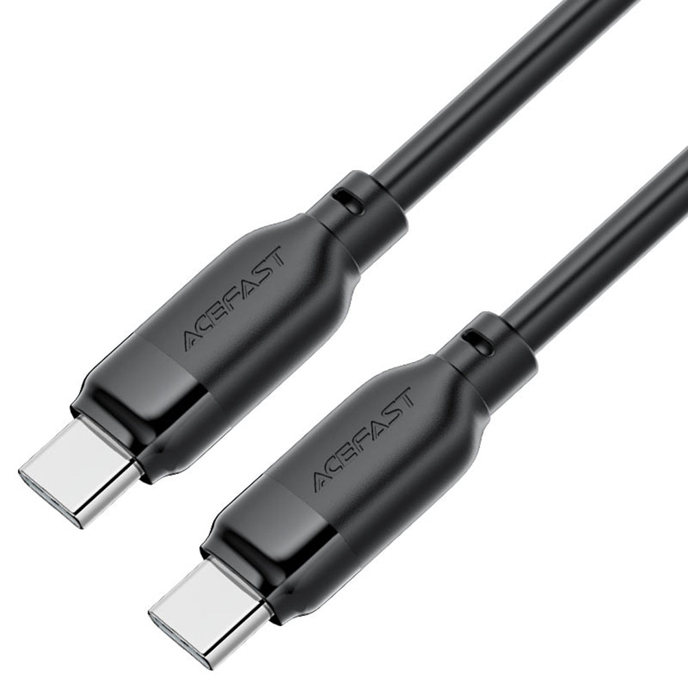 Dátový a nabíjací kábel USB-C - USB-C Acefast C16-03, 60W, 1.2m, čierny