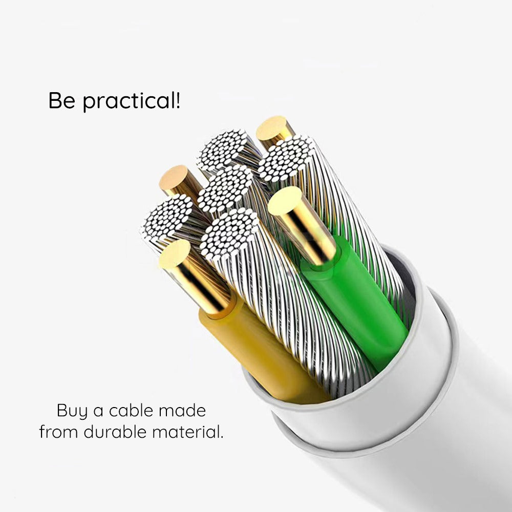 Dátový a nabíjací kábel USB-C - USB-C Borofone BX110 Beneficio, 60W, 1m, Biela