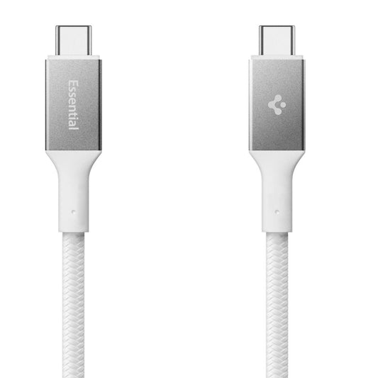 USB-C Data and Charging Cable - USB-C Spigen EB10015CC, 100W, 1.5m, White ACA10420