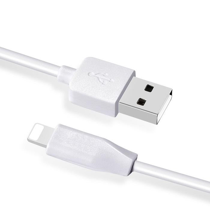 USB-A na Lightning dátový a nabíjací kábel HOCO Rapid X1, 18W, 1m, biely