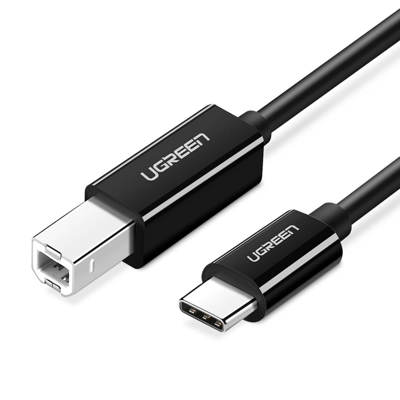 USB-C - USB-B, 2 m, čierny