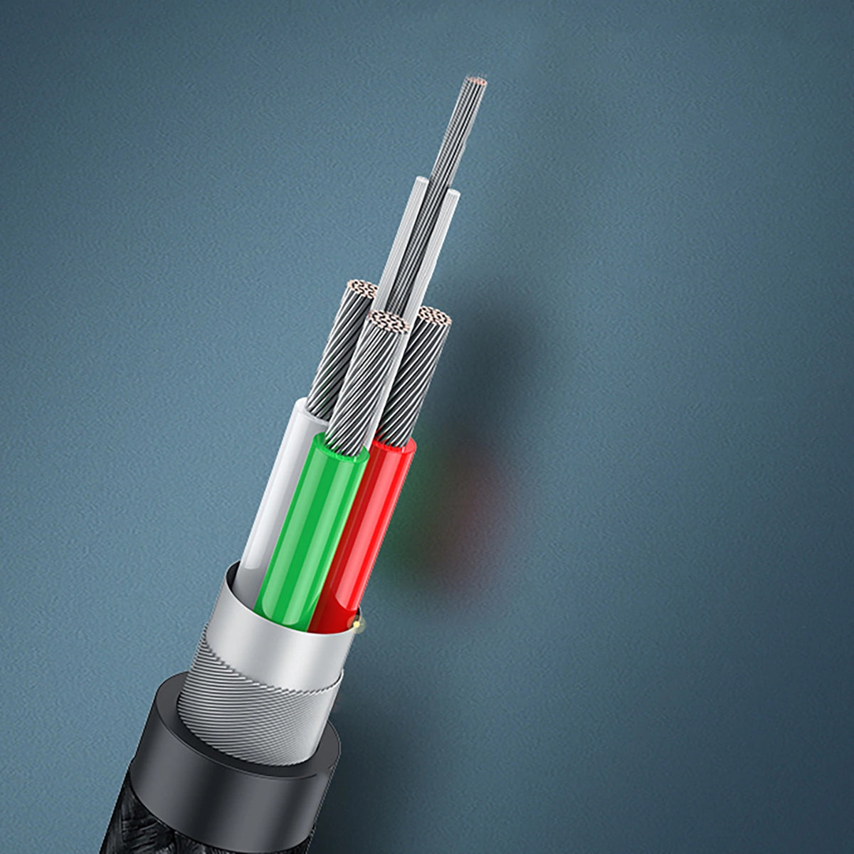 Kábel tlačiarne UGREEN US370, USB-C - USB-B, 1 m, čierny
