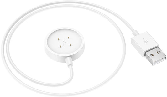 Nabíjací kábel pre Smartwatch HOCO Y24, USB-A, Biely