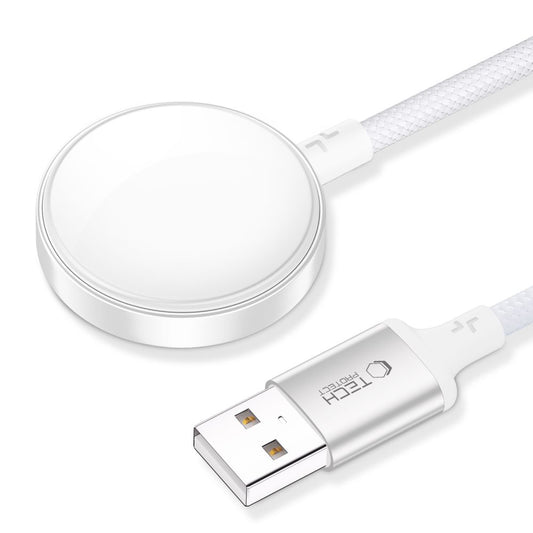 Nabíjací kábel Tech-Protect MC02 Ultraboost pre Apple Watch Series, Biela
