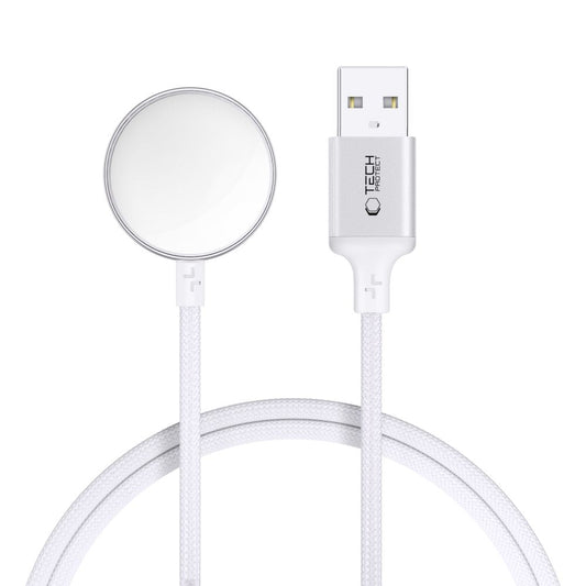 Nabíjací kábel Tech-Protect MC02 Ultraboost pre Apple Watch Series, Biela