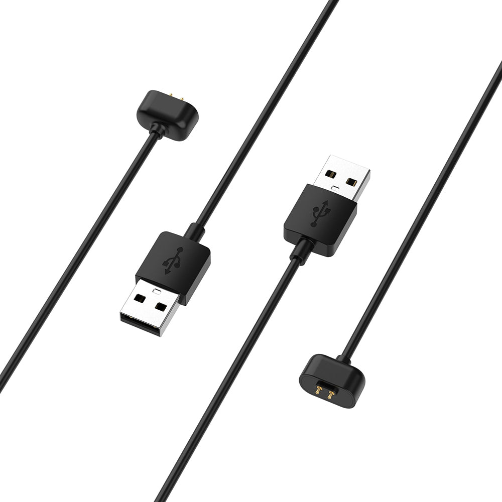Nabíjací kábel Techsuit THA5 pre Amazfit Band 7, USB-A, Čierny