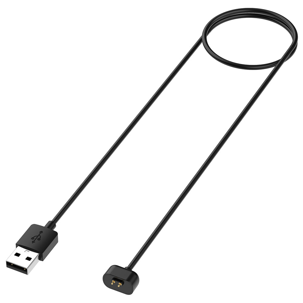 Nabíjací kábel Techsuit THA5 pre Amazfit Band 7, USB-A, Čierny