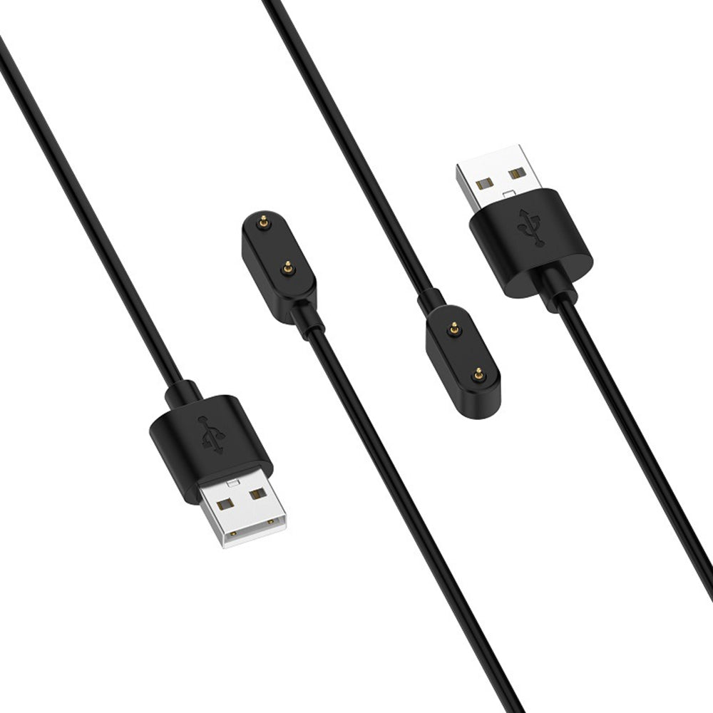 Nabíjací kábel Techsuit THH1 pre Huawei Band / Honor Band / Oppo Watch Series, USB-A, čierny