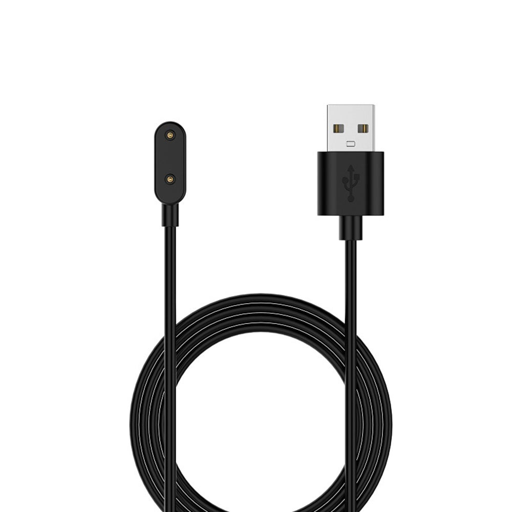 Nabíjací kábel Techsuit THH1 pre Huawei Band / Honor Band / Oppo Watch Series, USB-A, čierny