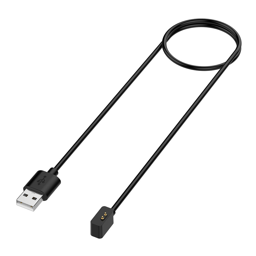 Nabíjací kábel Techsuit TXC2 pre Xiaomi Smart Band 7 Pro / Redmi Watch 2 / Watch 2 Lite, USB-A, čierny