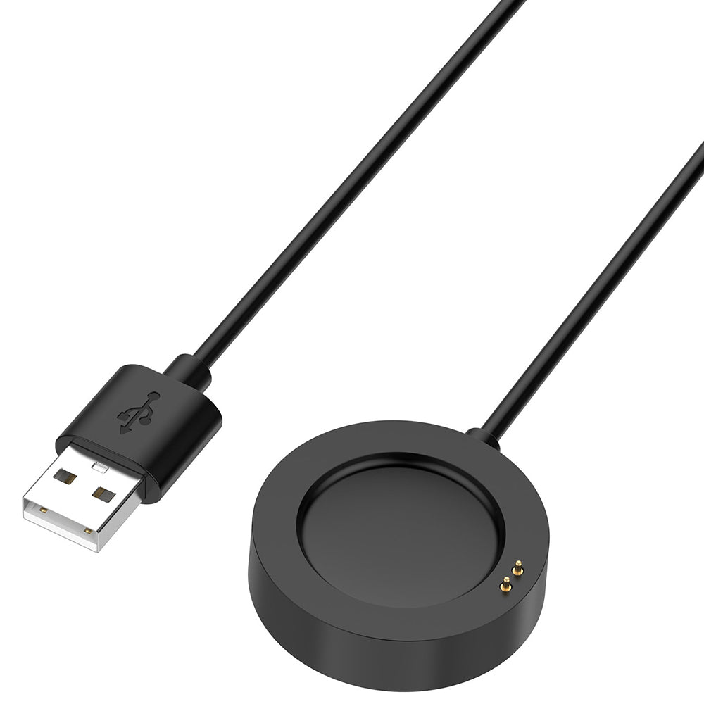 Nabíjací kábel Techsuit TXC5 pre Xiaomi Watch H1 / Watch 2 Pro / Watch S2, USB-A, čierny