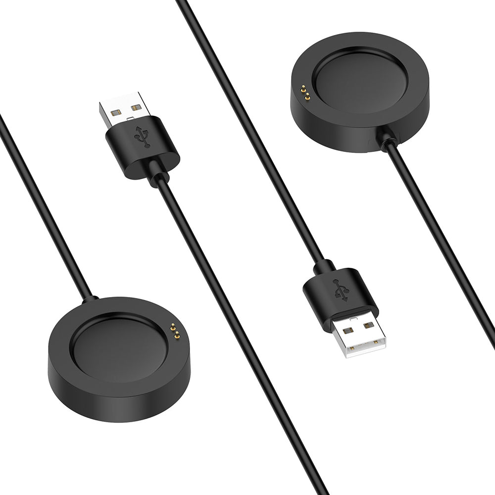 Nabíjací kábel Techsuit TXC5 pre Xiaomi Watch H1 / Watch 2 Pro / Watch S2, USB-A, čierny