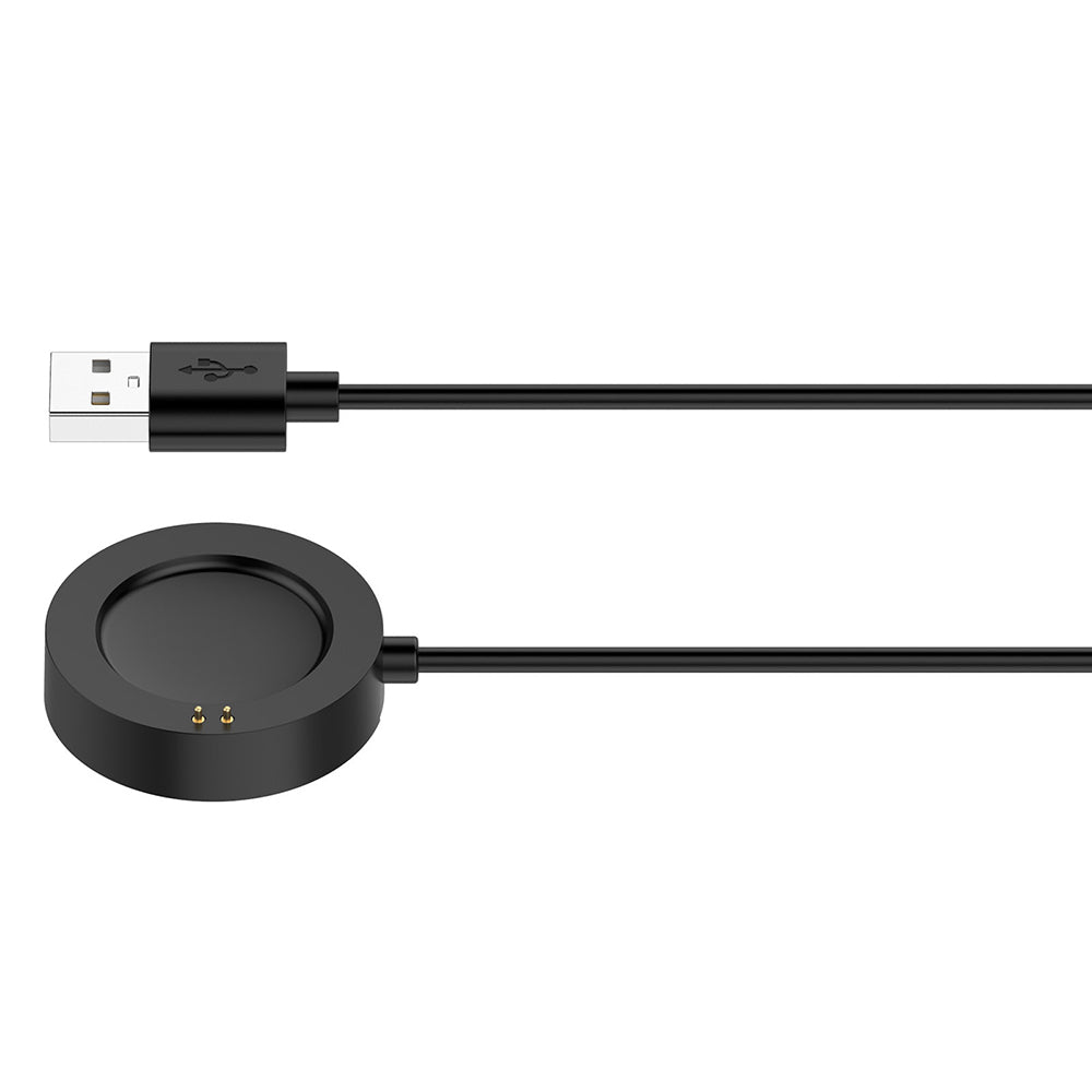 Nabíjací kábel Techsuit TXC5 pre Xiaomi Watch H1 / Watch 2 Pro / Watch S2, USB-A, čierny