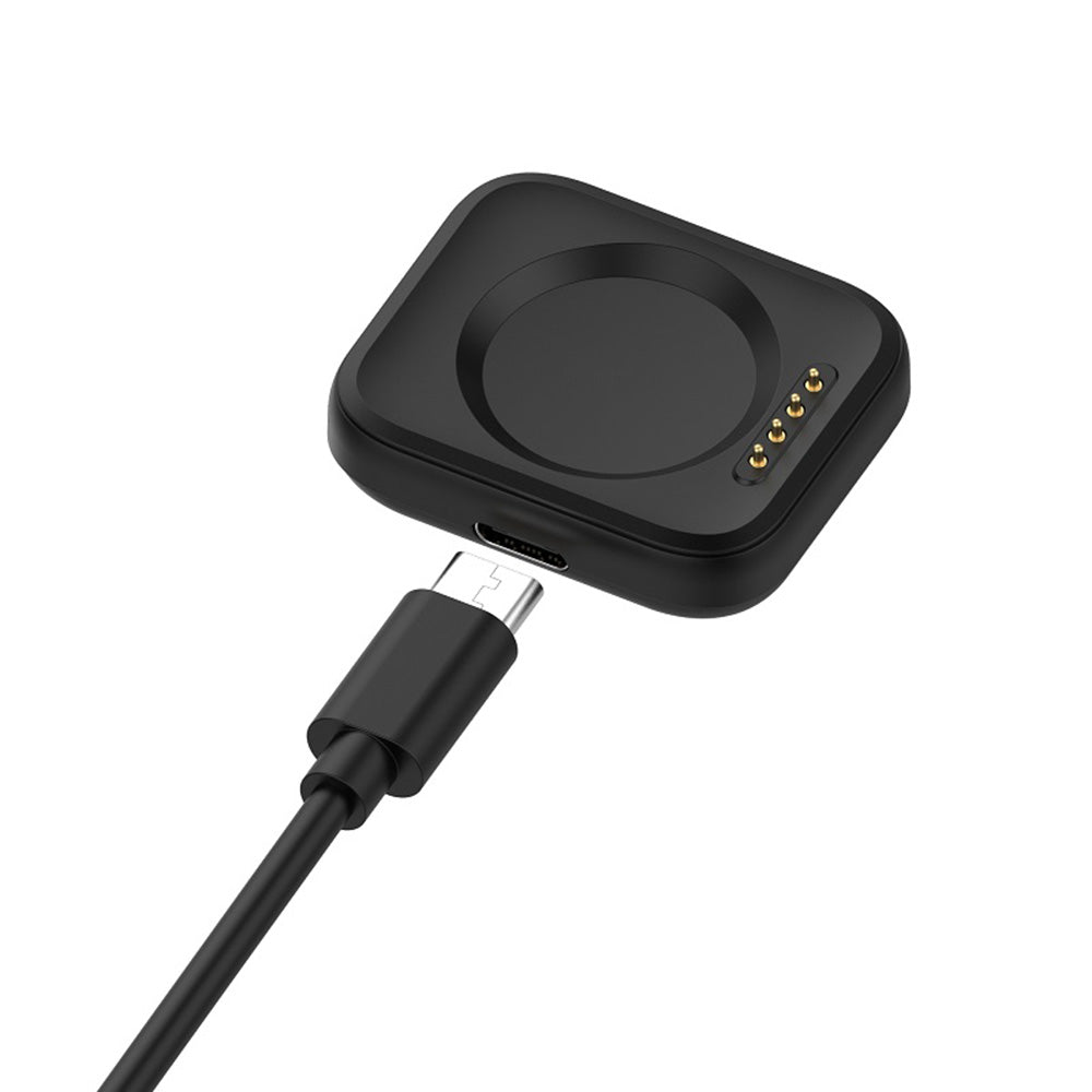 Nabíjací kábel Techsuit TXC8 pre Oppo Watch / OnePlus Watch Series, USB-A, čierny